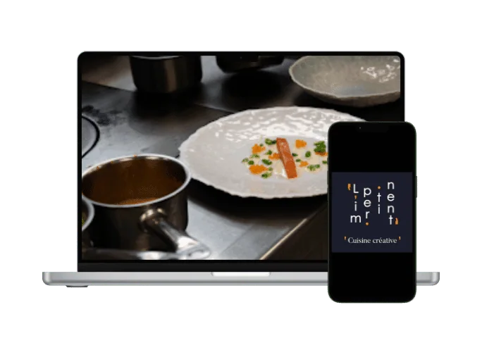 Local SEO for the starred restaurant L'impertinent in Biarritz | ARETA, restaurant marketing agency and local SEO