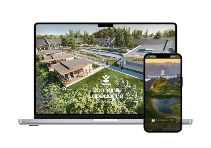 SEO and local SEO for the 4-star spa hotel and resort in the Pyrenees, Domaine Lapédagne | ARETA, hotel marketing agency Bayonne